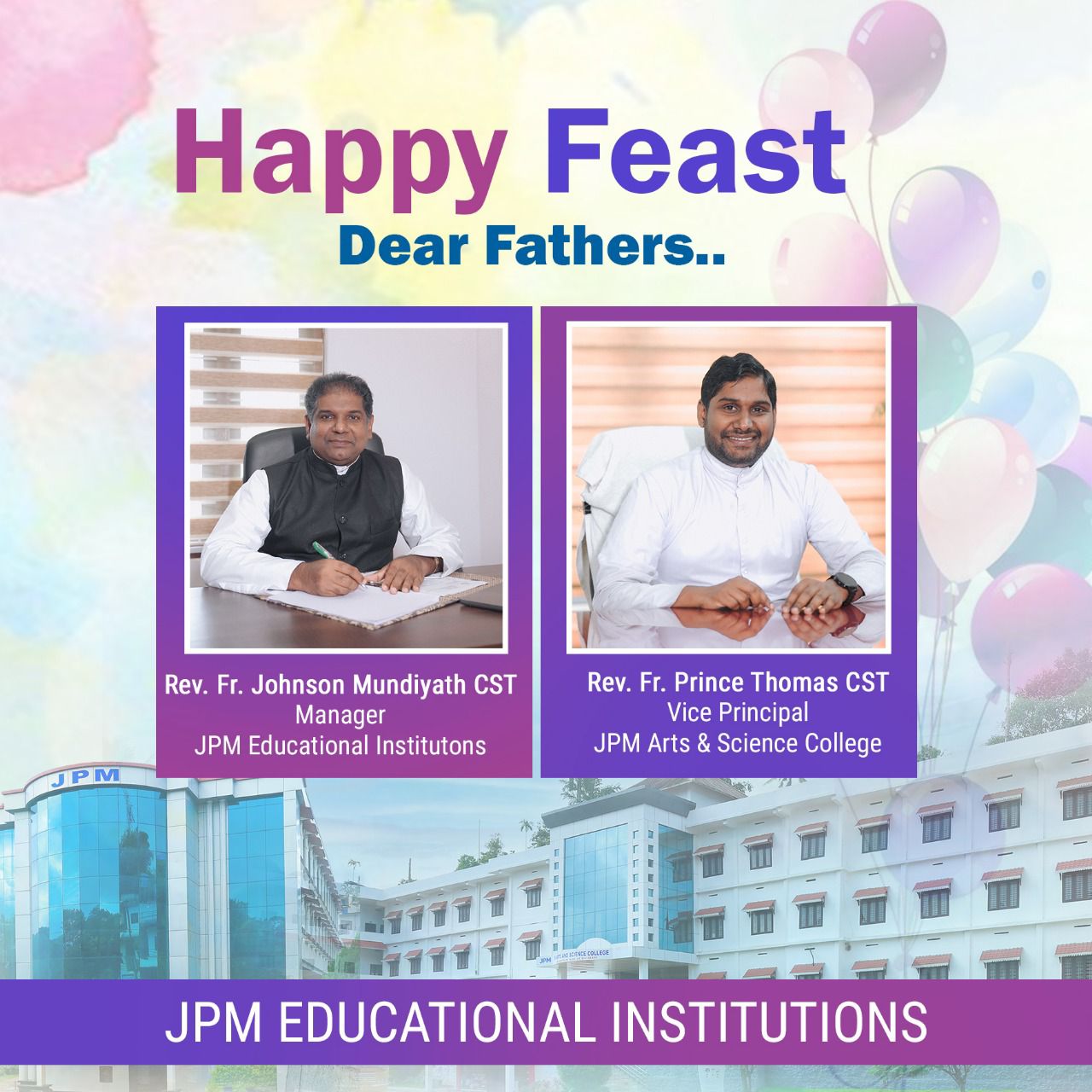 HAPPY FEAST DEAR FATHERS